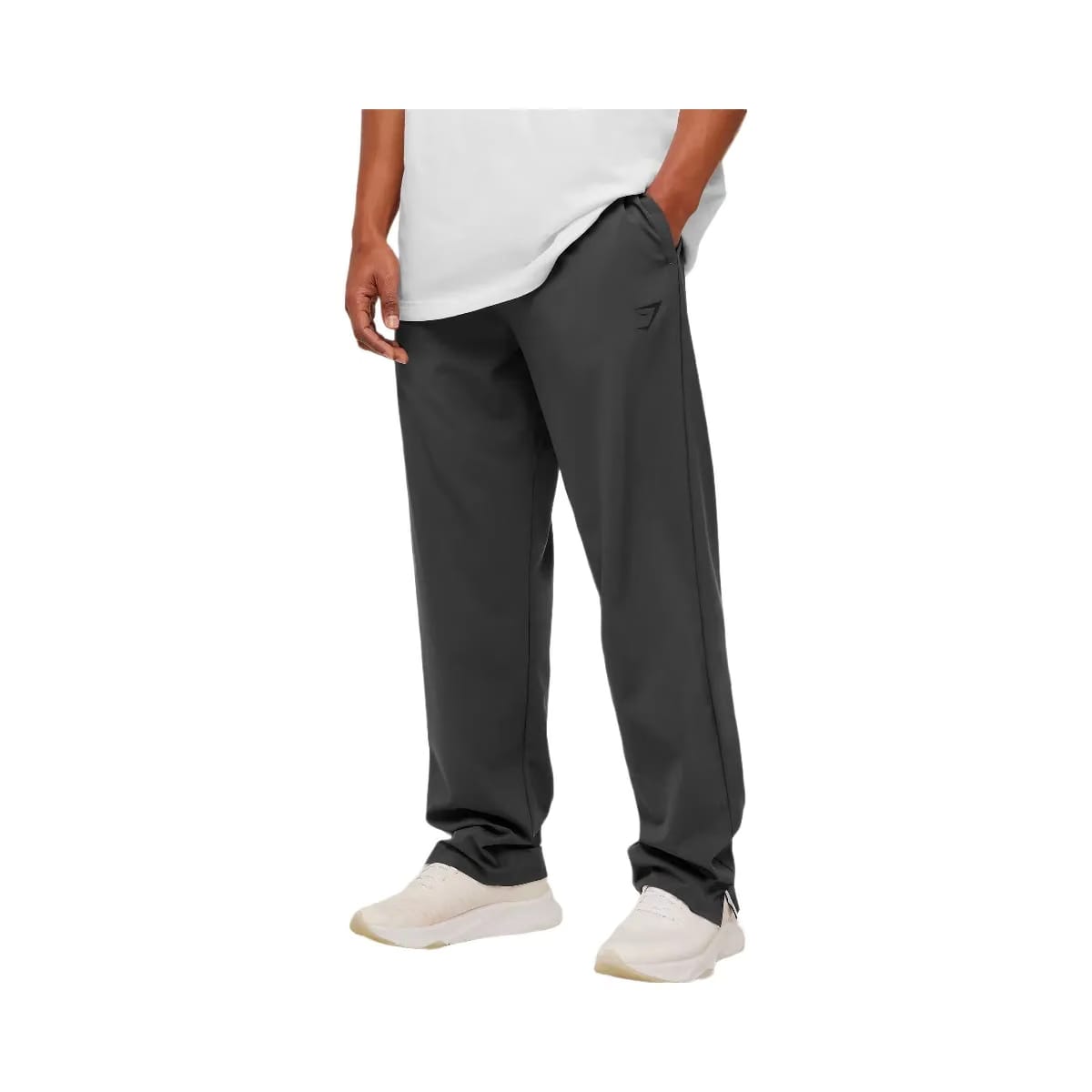 Gymshark Arrival Contrast Pants "Grey Black"