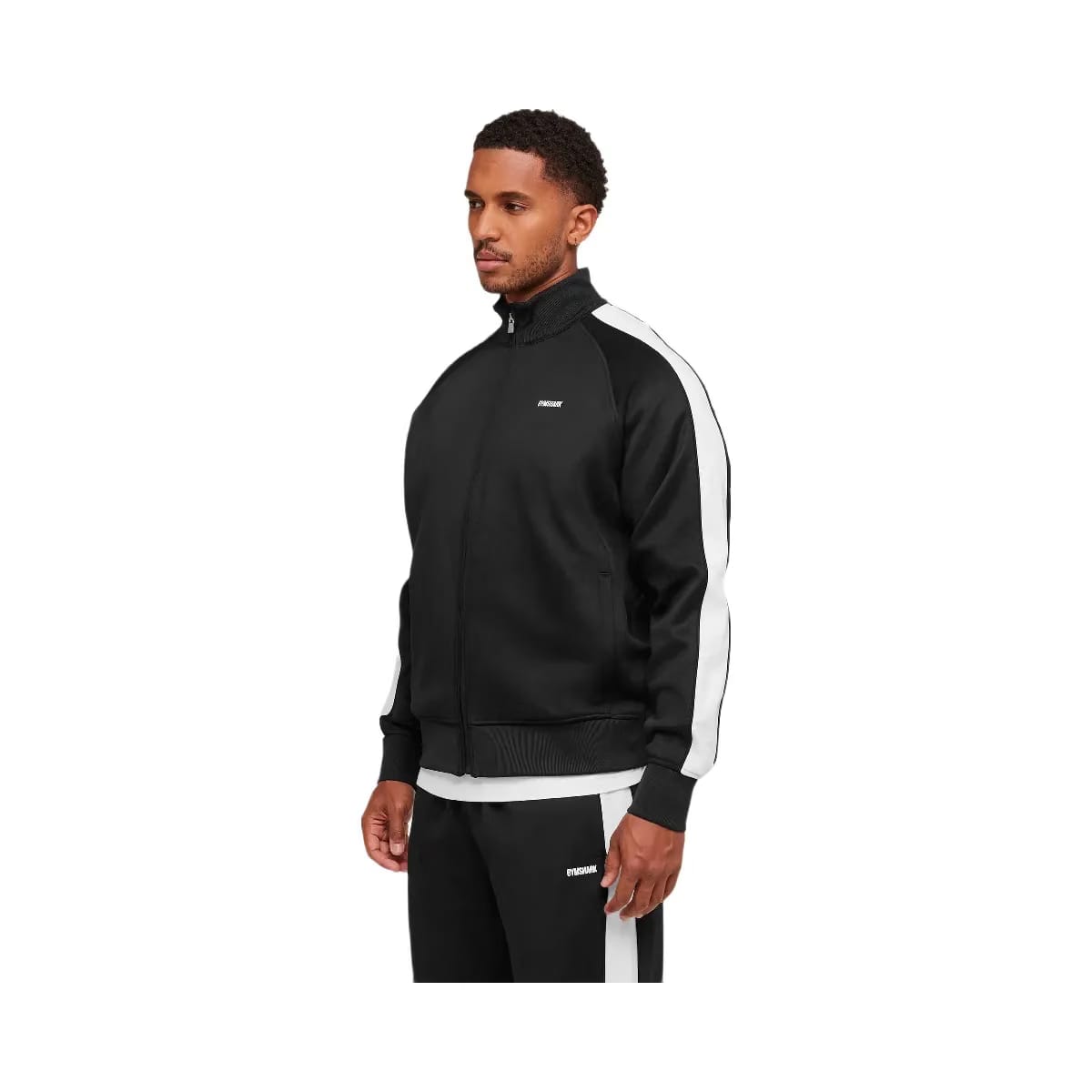 Gymshark Tricot Track Jacket "Black"