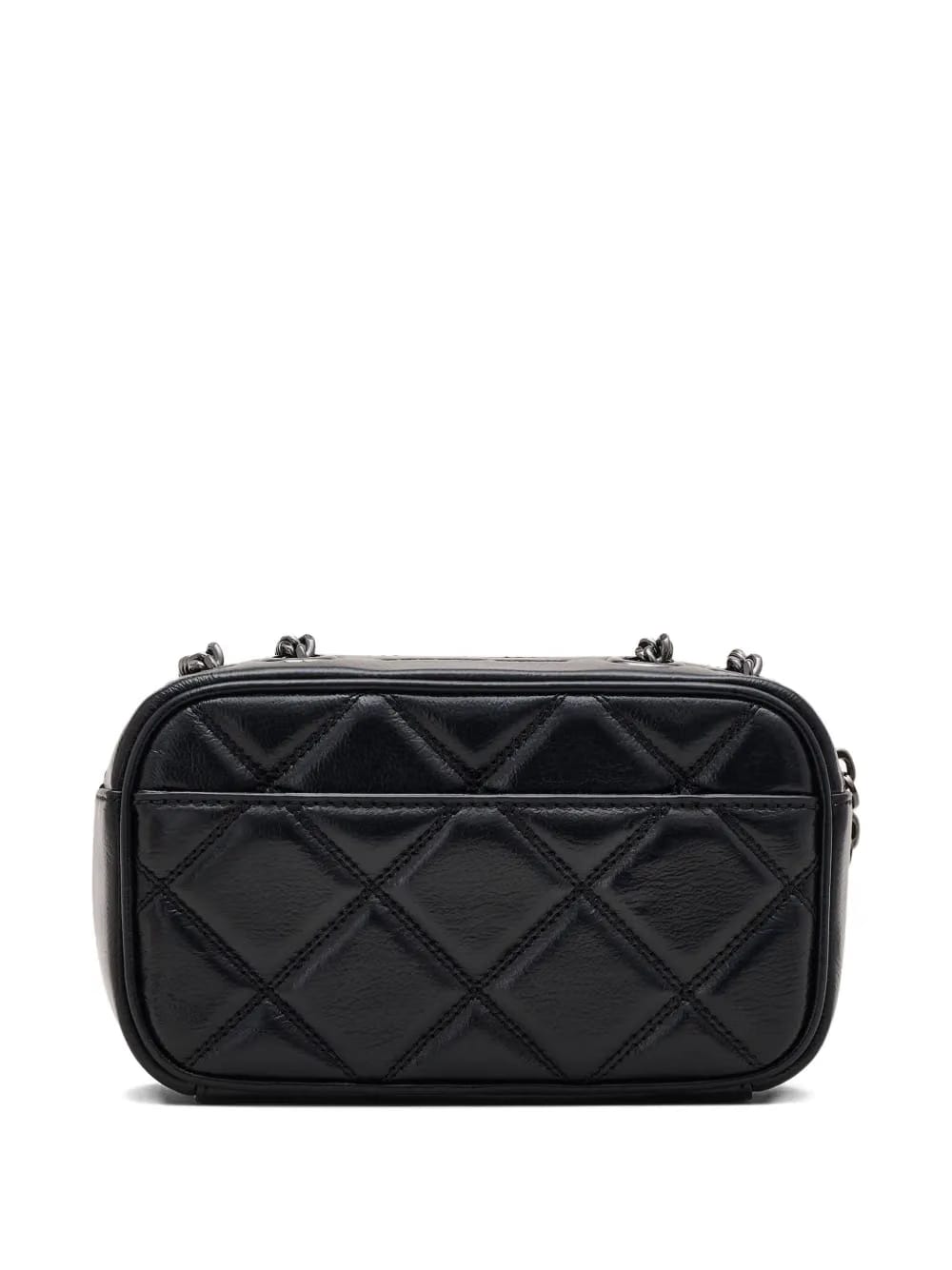 The Quilted Leather Chain Snapshot bag
