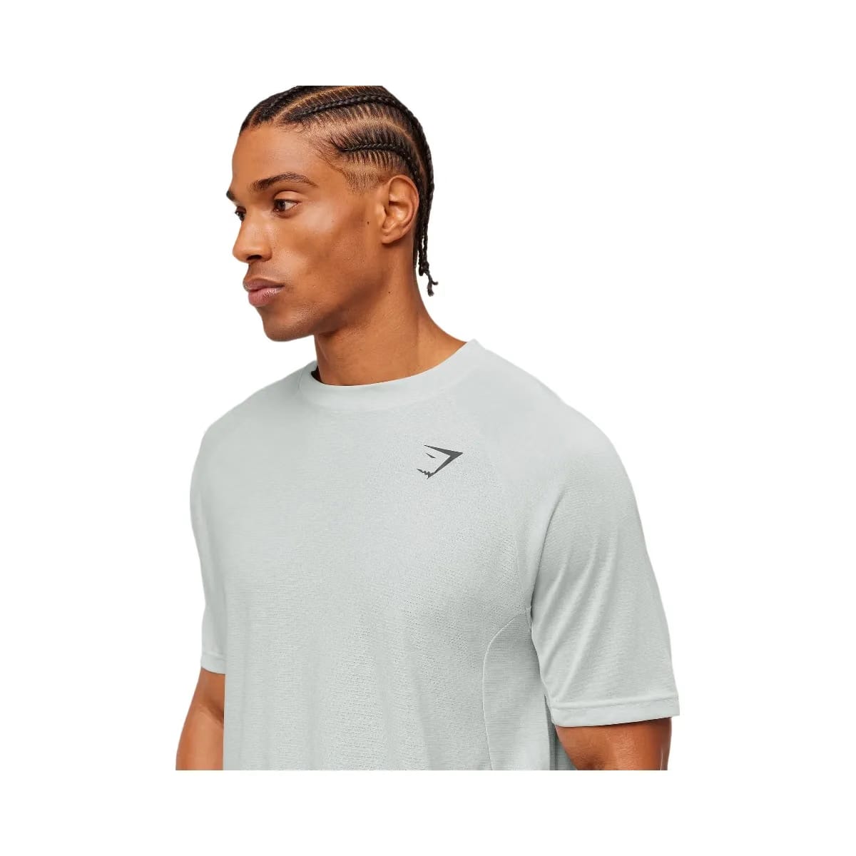 Gymshark Weekend T-Shirt "Light Grey White"