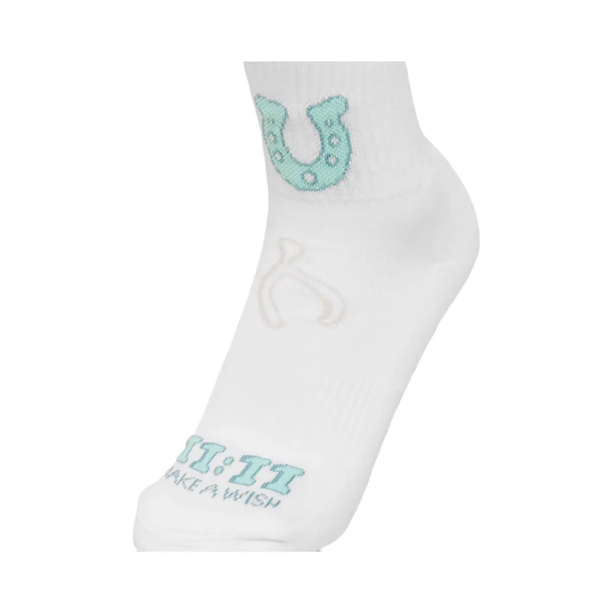 Gymshark Lucky Graphic Crew Socks 3pk "White"