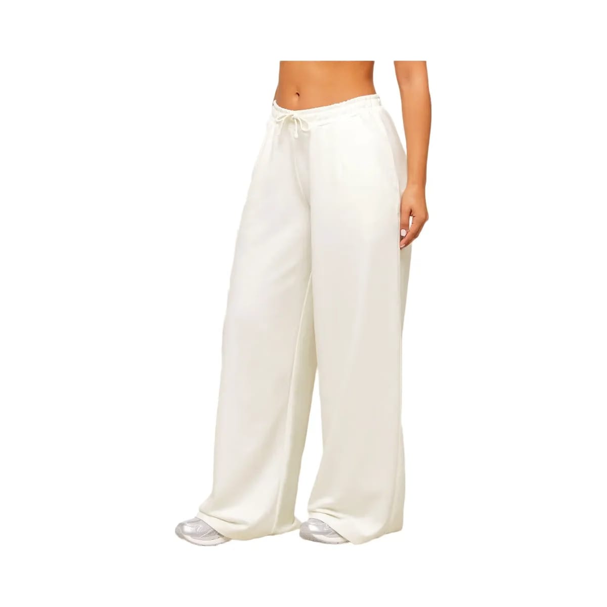 Gymshark Lightweight Wide Leg Pant Short "Soft White"