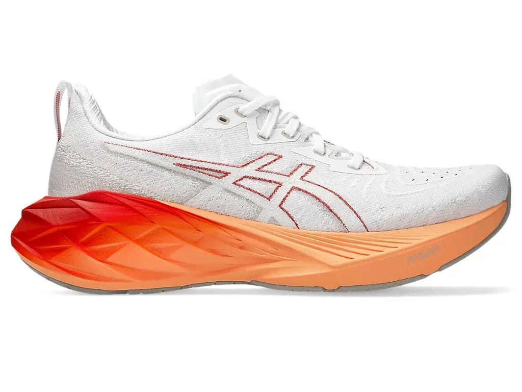 Asics Novablast 4 White/Moonrock