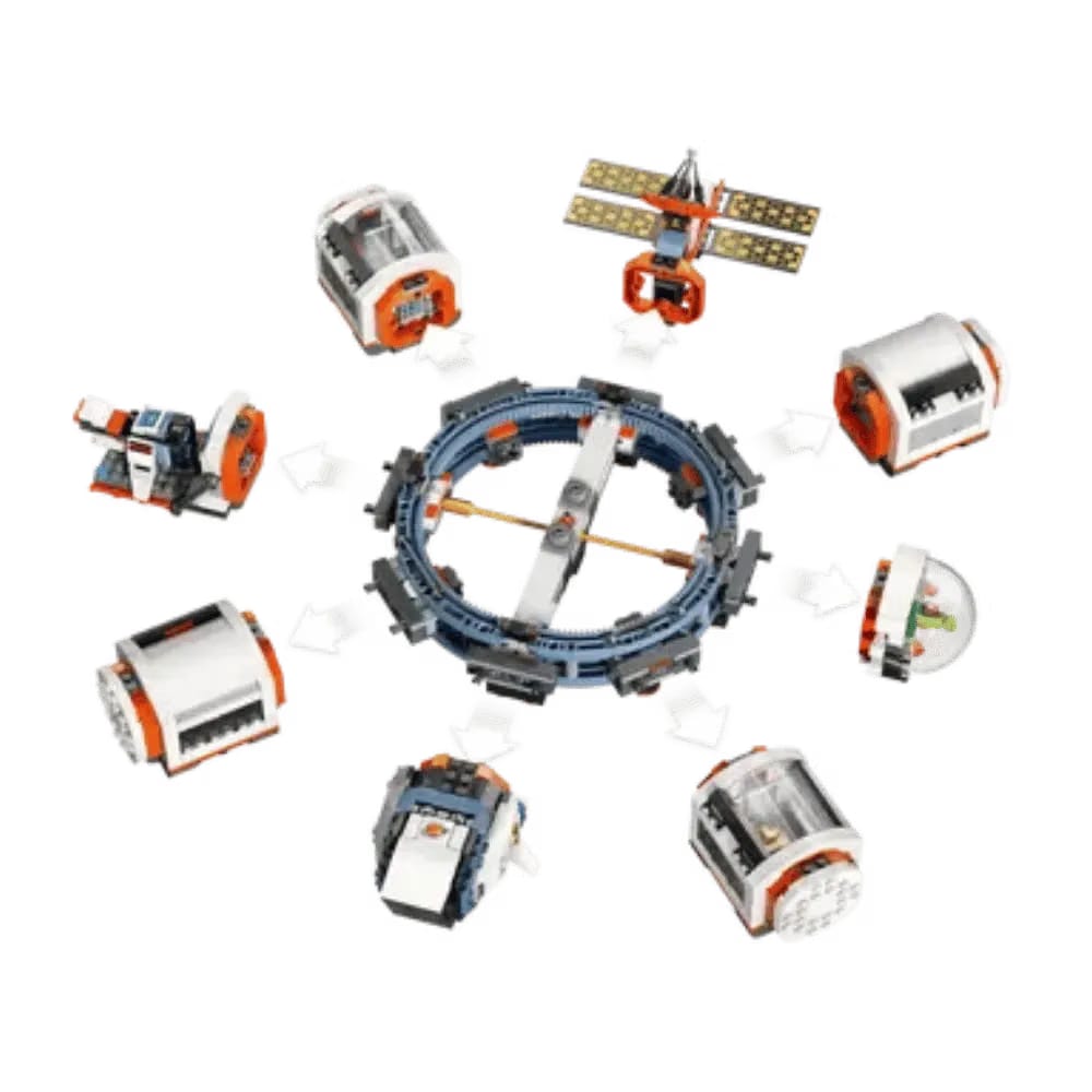 Lego Modular Space Station