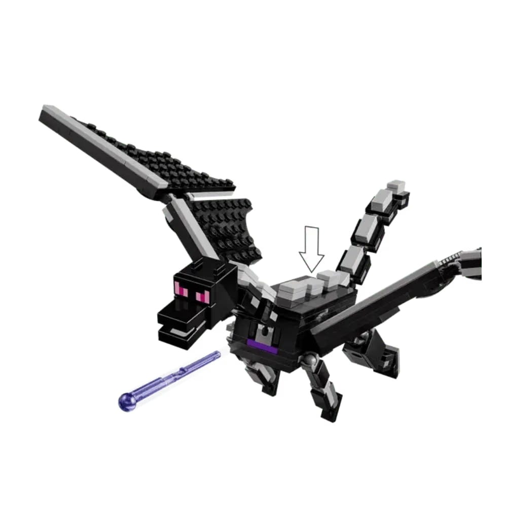 Lego Minecraft The Ender Dragon and End Ship