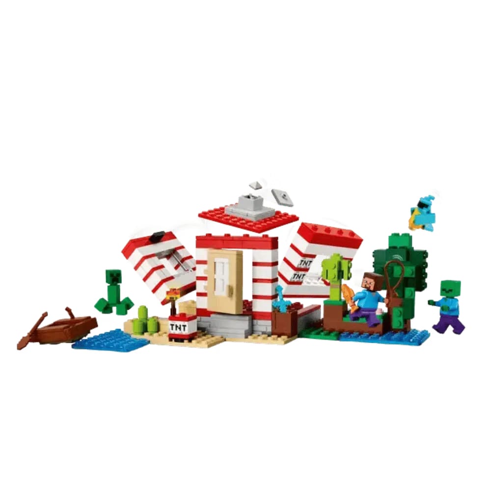 Lego Minecraft The TNT Jungle House
