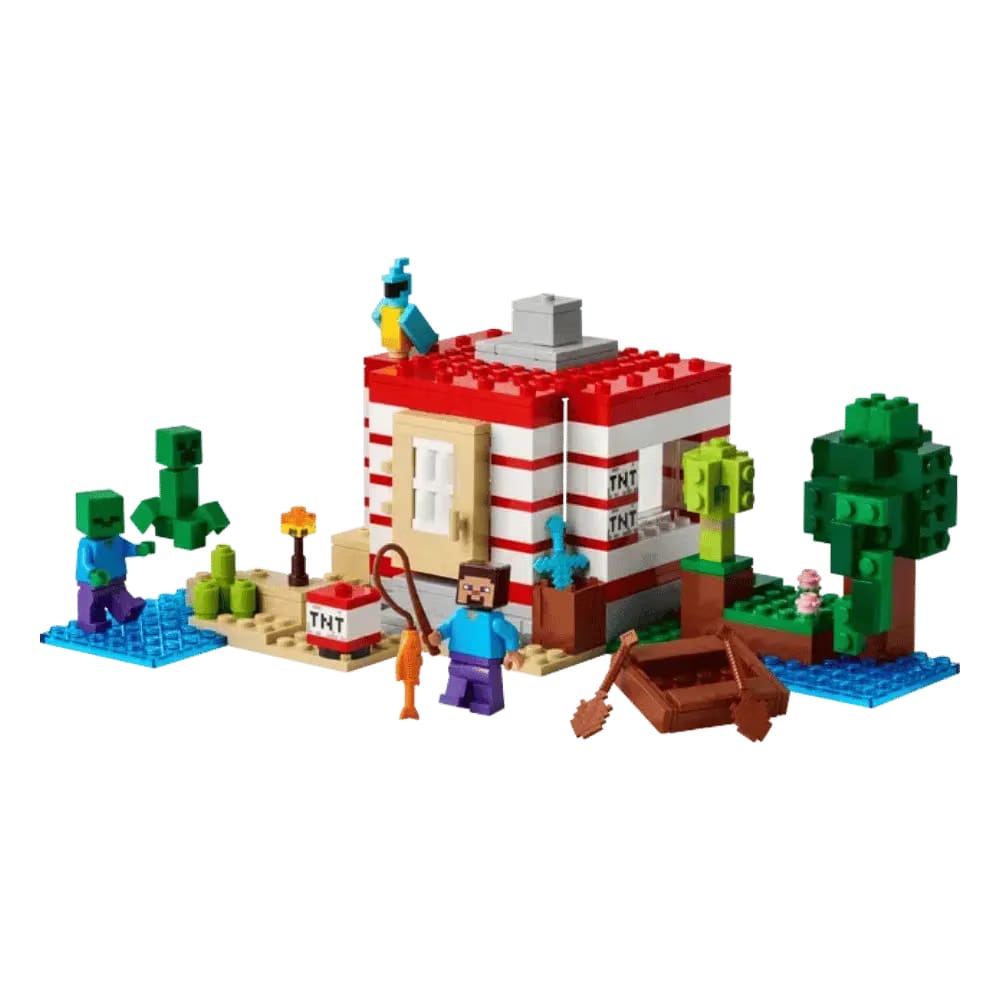 Lego Minecraft The TNT Jungle House