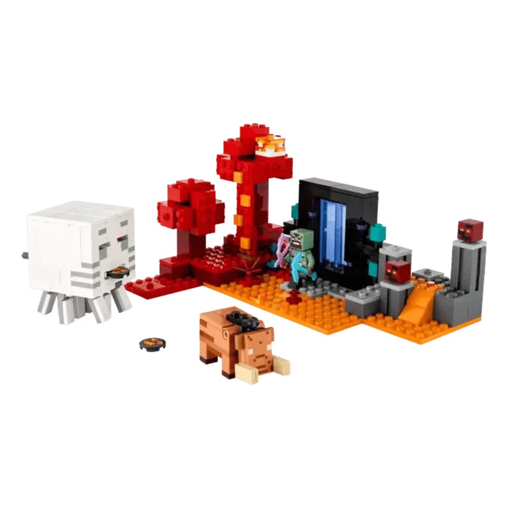 Lego Minecraft The Nether Portal Ambush