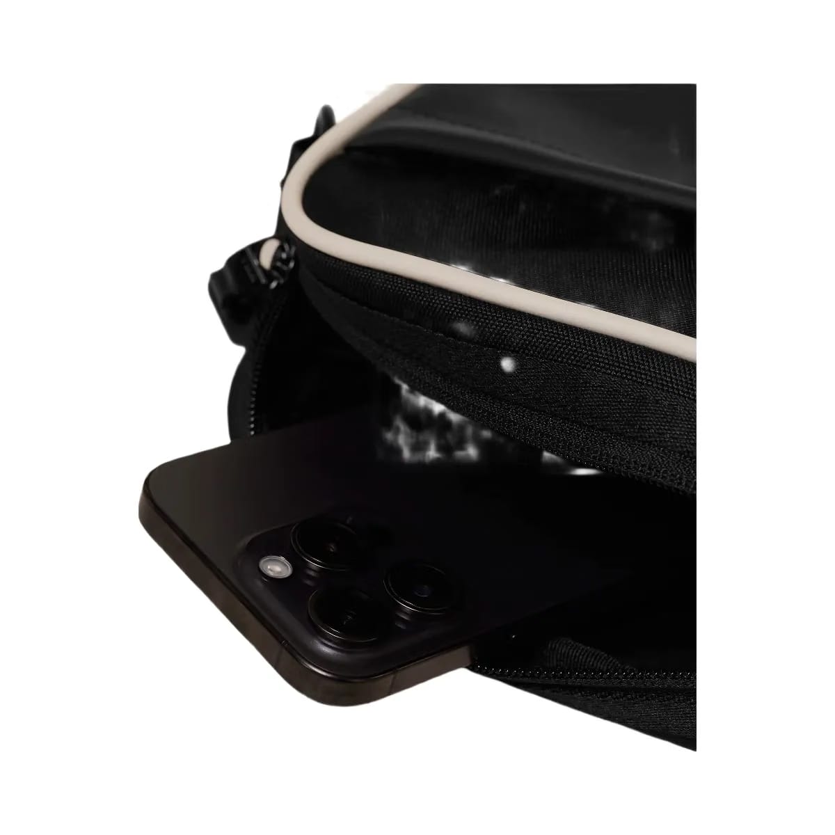 Gymshark Everyday Camera Bag "Black Oat White"