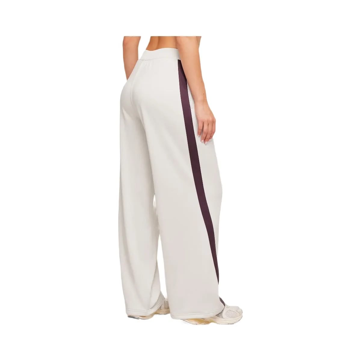 Gymshark Lightweight Tricot Wide Leg Pants "Tinted White Cherry Purple"