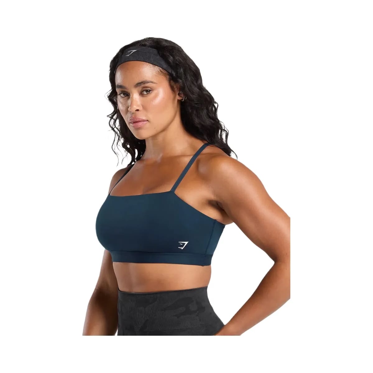 Gymshark Cut Out Bandeau "Navy"