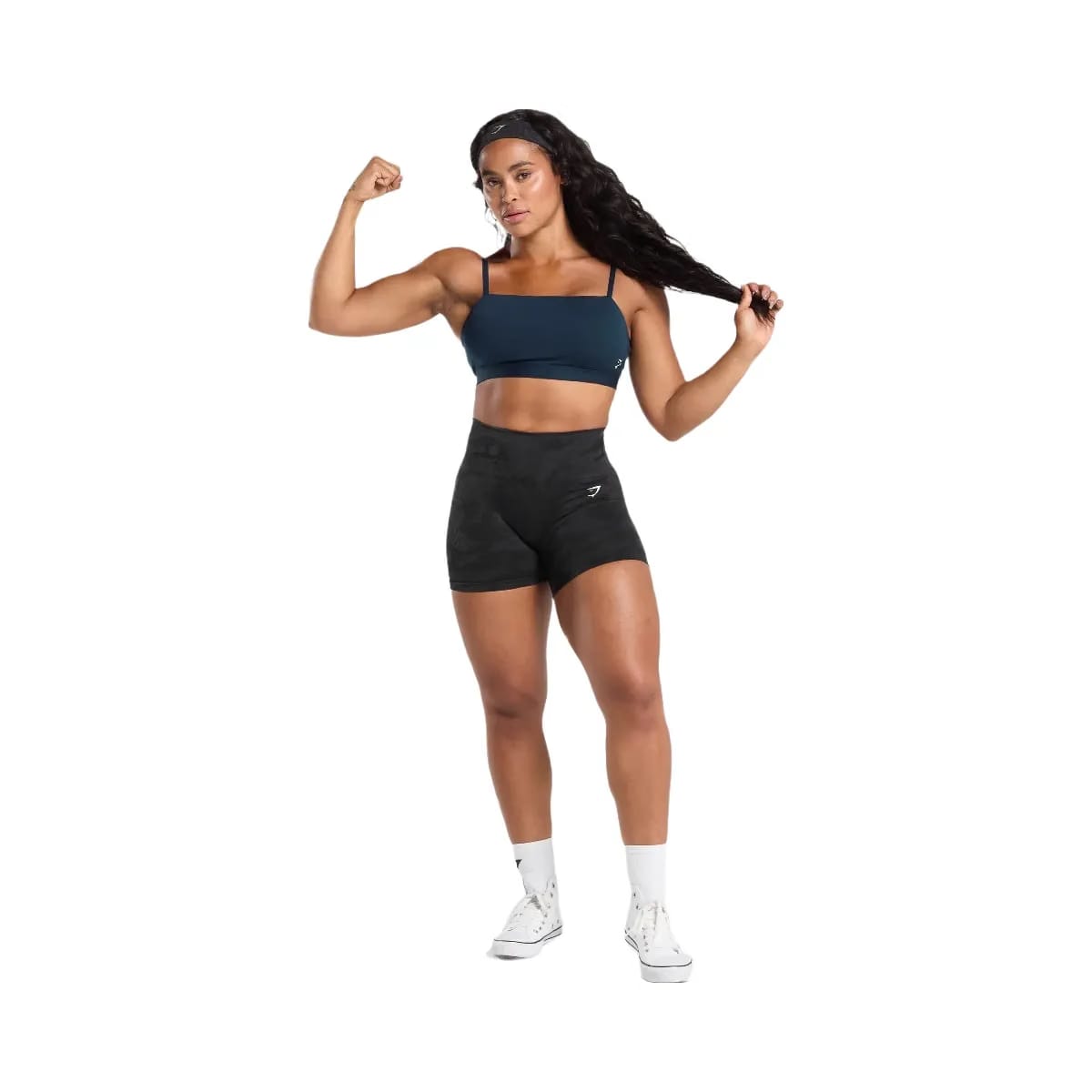 Gymshark Cut Out Bandeau "Navy"