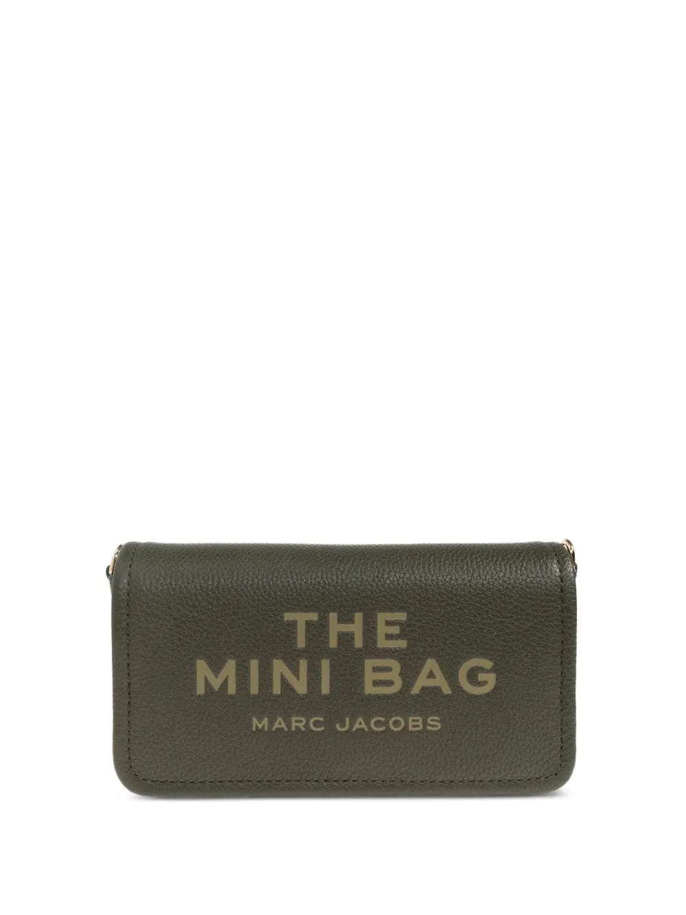 mini debossed-logo clutch bag