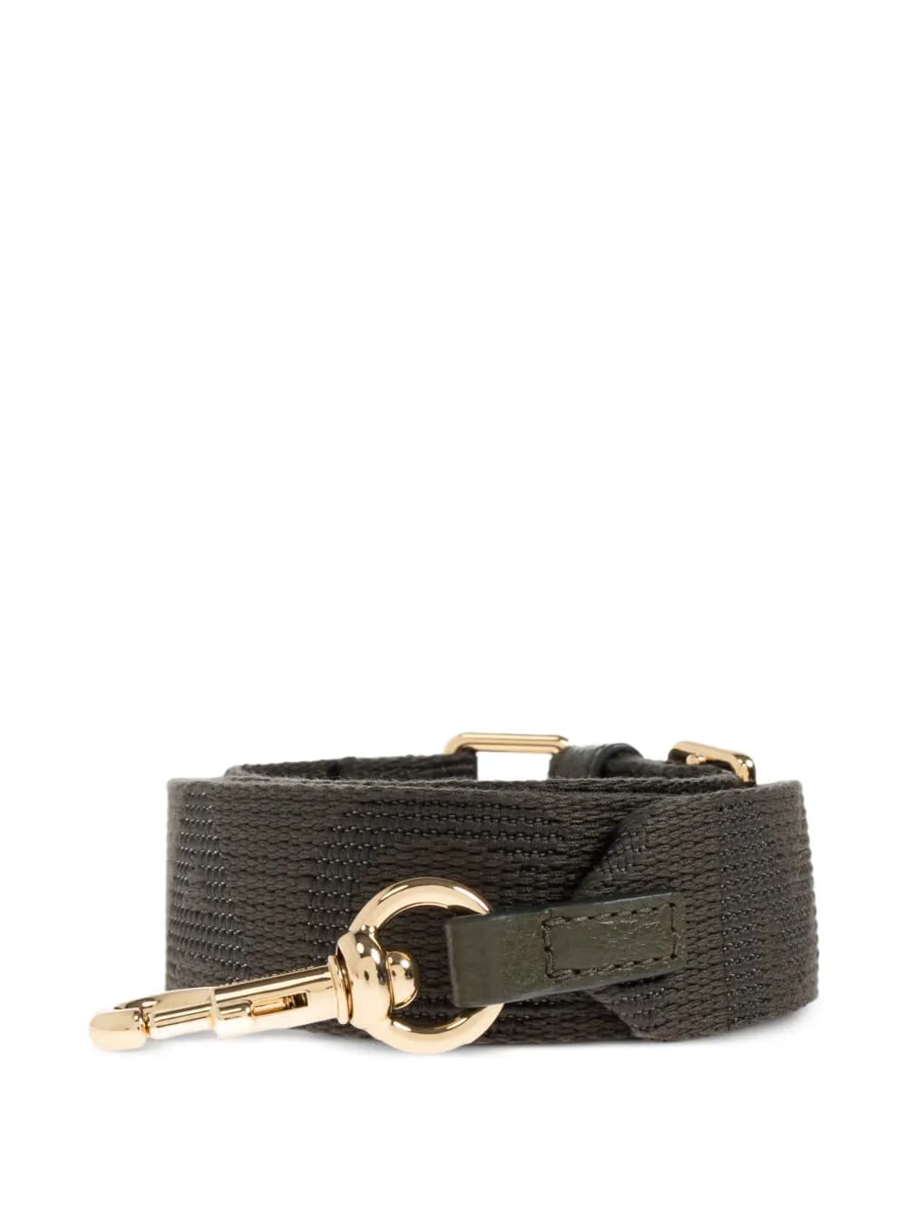 mini debossed-logo clutch bag