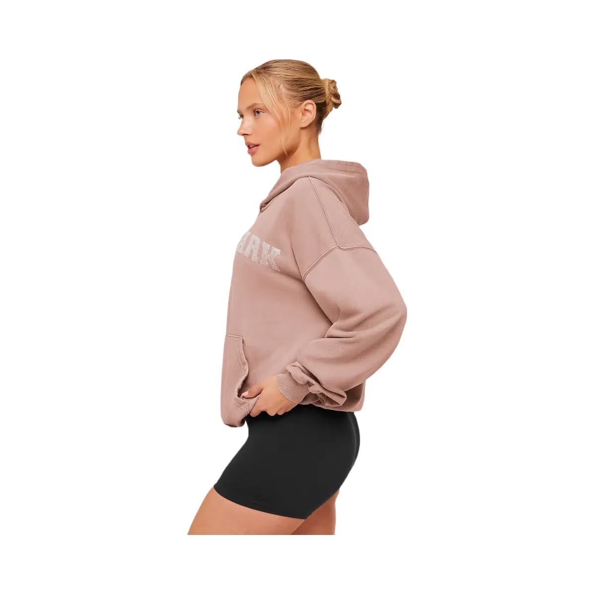 Gymshark Chainstitch Graphic Hoodie "Chestnut Pink Wash"