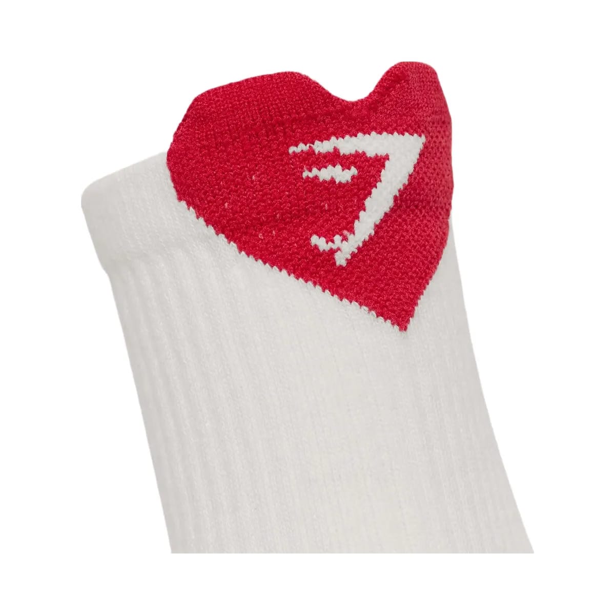 Gymshark Heart Graphic Midi Socks 3pk "GS White"
