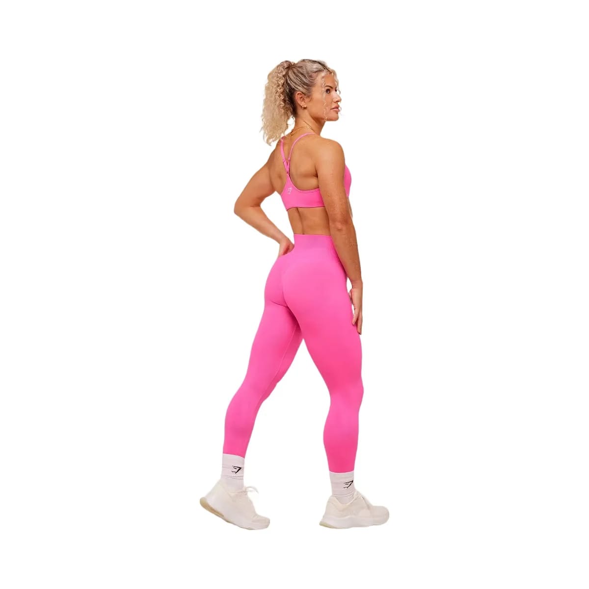 Gymshark Interval Seamless Leggings "Electric Pink"
