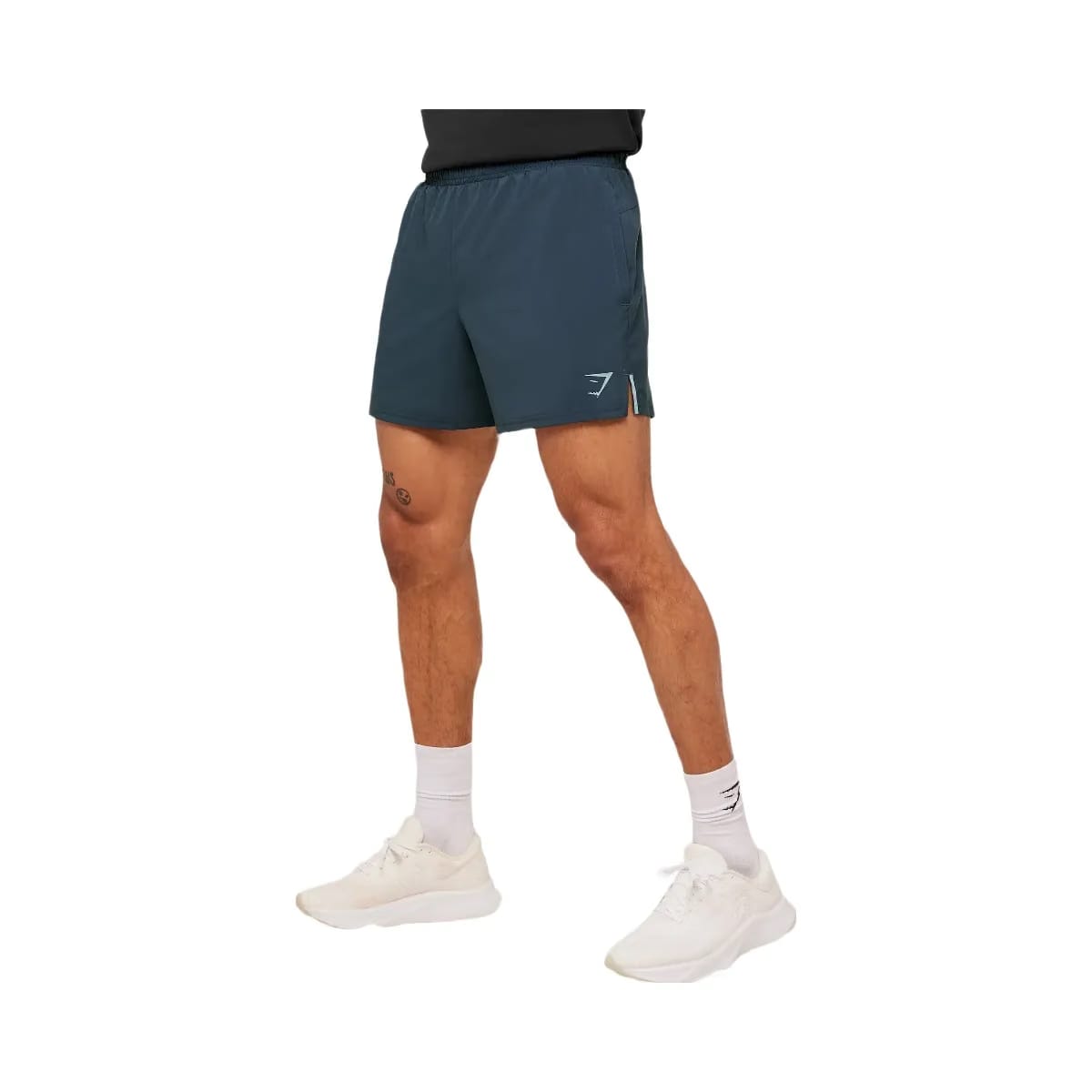 Gymshark Arrival Contrast Shorts "Stealth Blue Flow Blue"