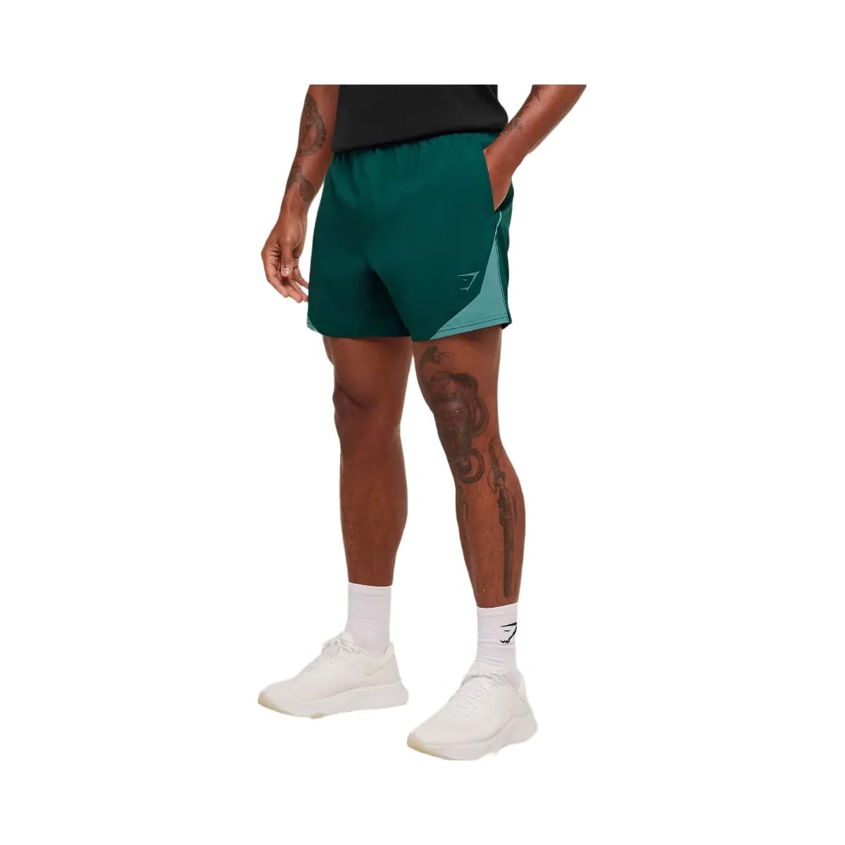 Gymshark Arrival Block 6" Shorts "Weighted Teal"