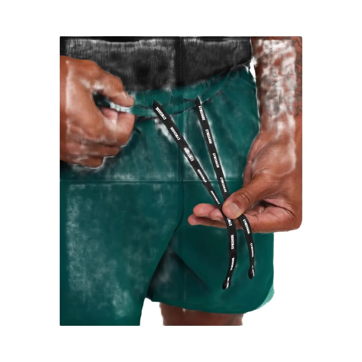Gymshark Arrival Block 6" Shorts "Weighted Teal"