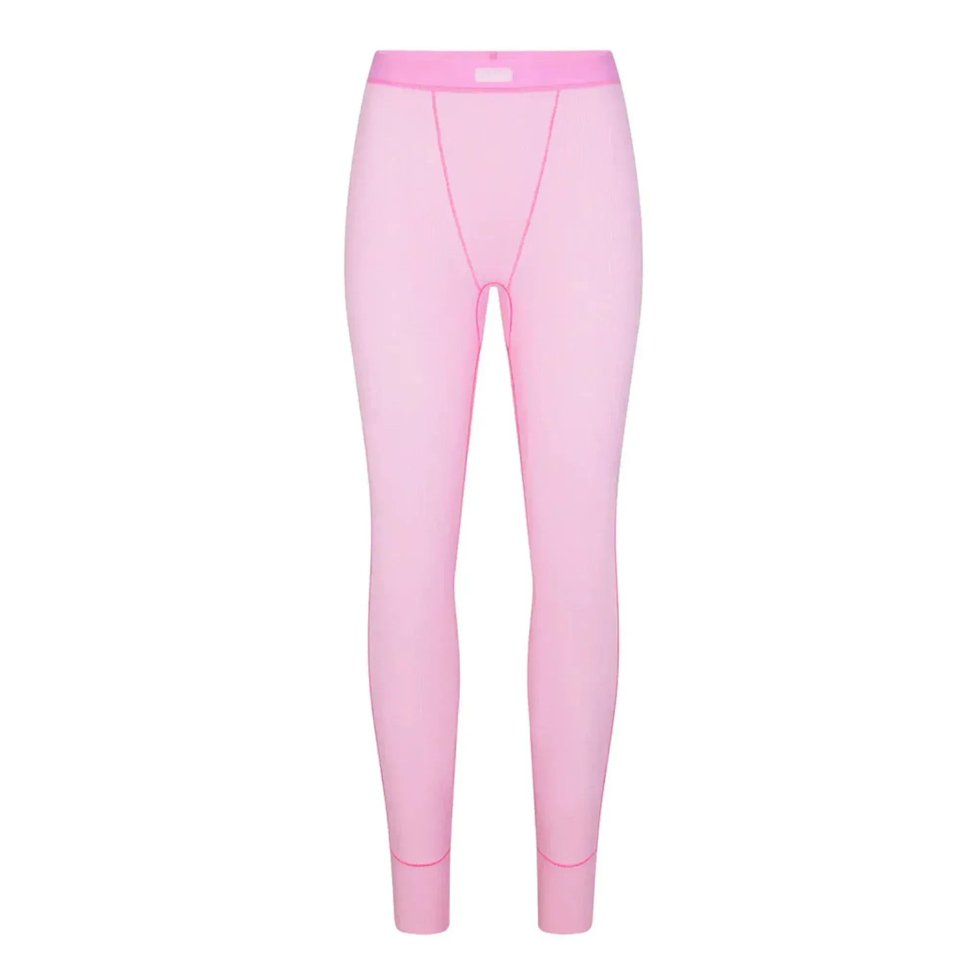 Skims Cotton Rib Legging Bubble Gum