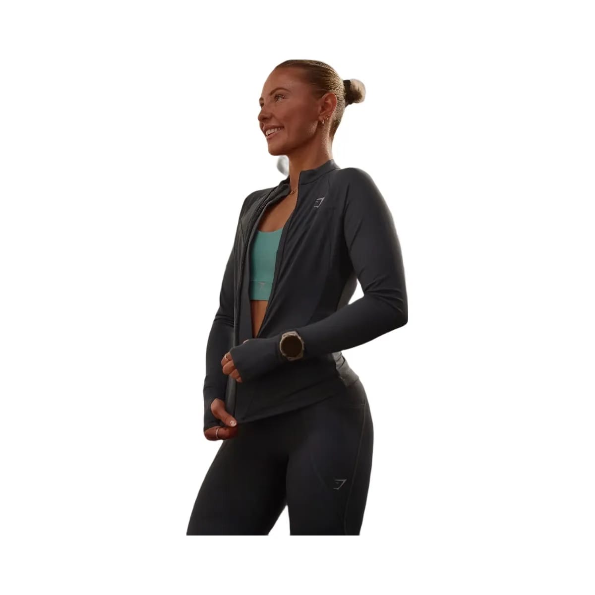 Gymshark Running Pocket Leggings "Titanium Blue"