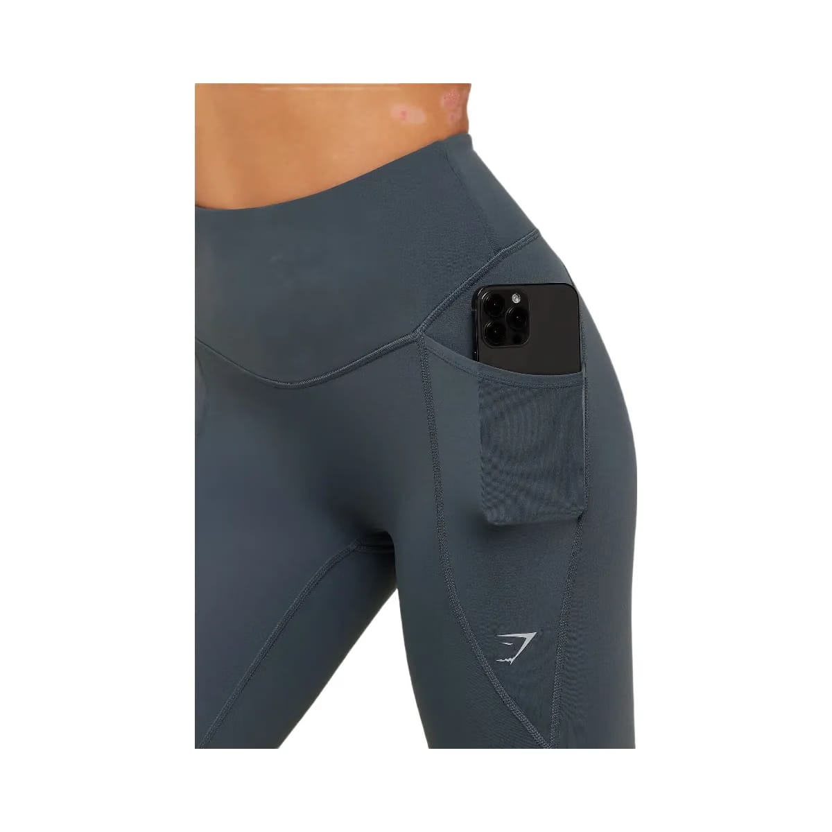 Gymshark Running Pocket Leggings "Titanium Blue"