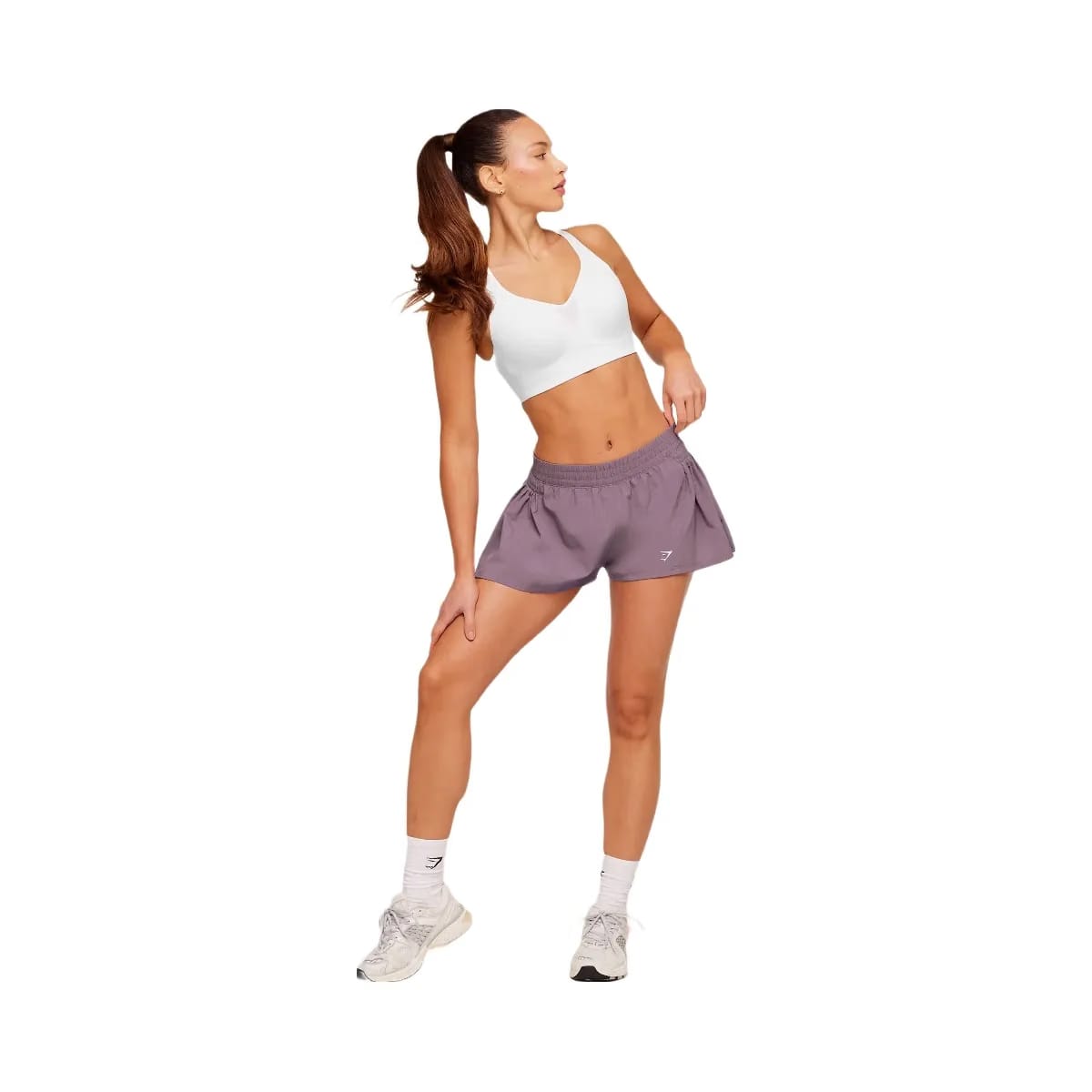 Gymshark Flutter Woven Shorts "Dusk Purple"