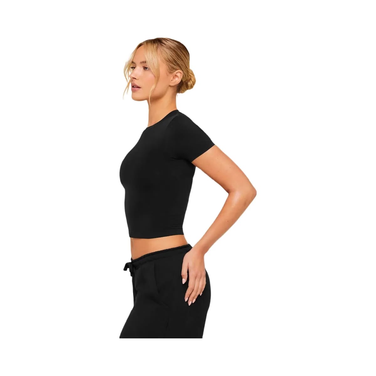 Gymshark FeatherForm Short Sleeve T-Shirt "Black"