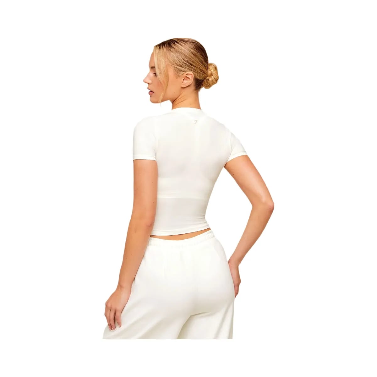 Gymshark FeatherForm Short Sleeve T-Shirt "Soft White"