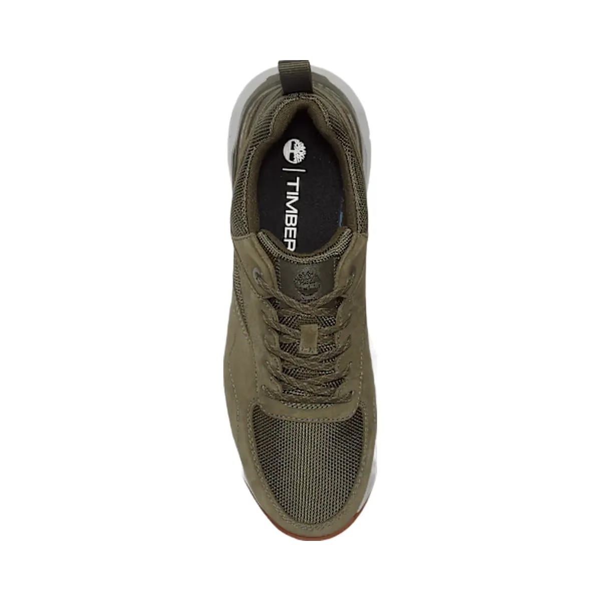 Timberland Voyager Park Low Lace-Up Sneaker Dark Green Mesh Men'S