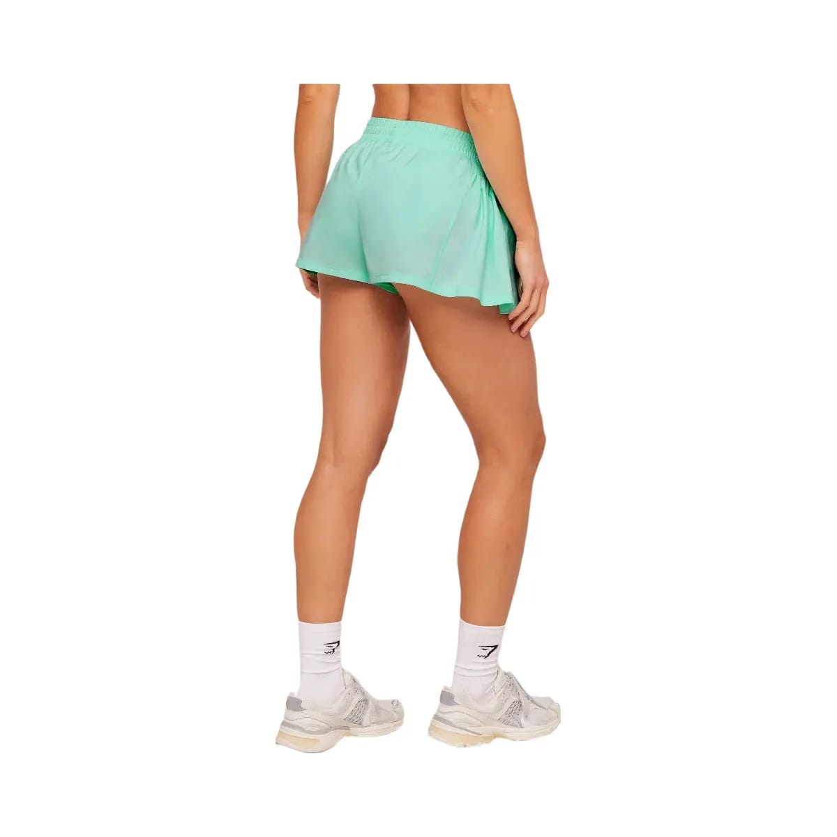 Gymshark Flutter Woven Shorts "Pop Turquoise"