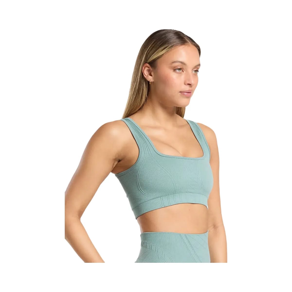 Gymshark Corset Seamless Sports Bra "Celeste Blue"