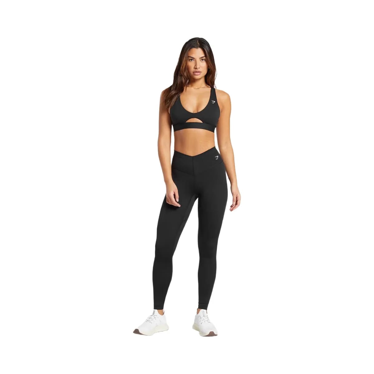 Gymshark Peek A Boo Sports Bra "Black"