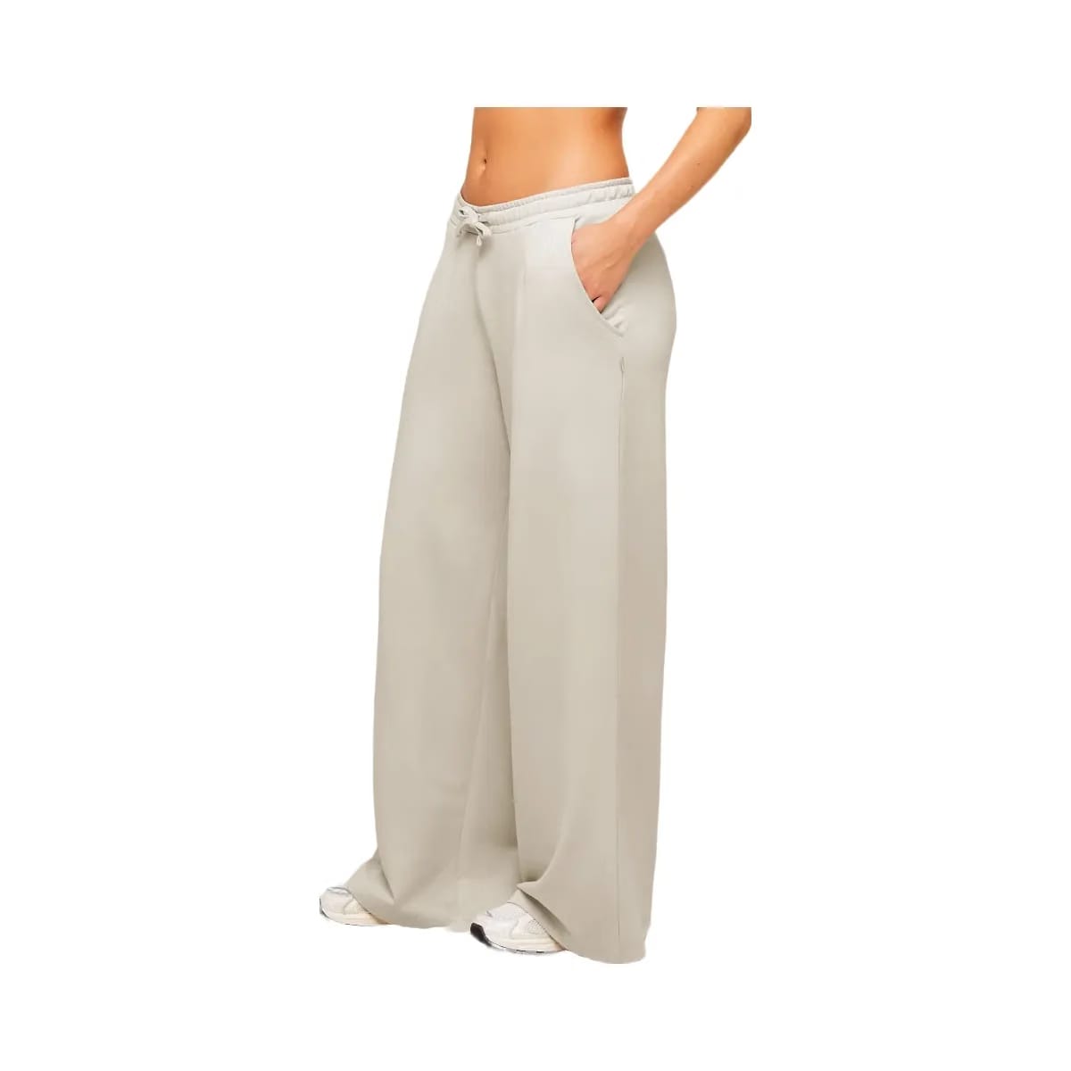 Gymshark Lightweight Wide Leg Pants Regular "Pebble Grey"