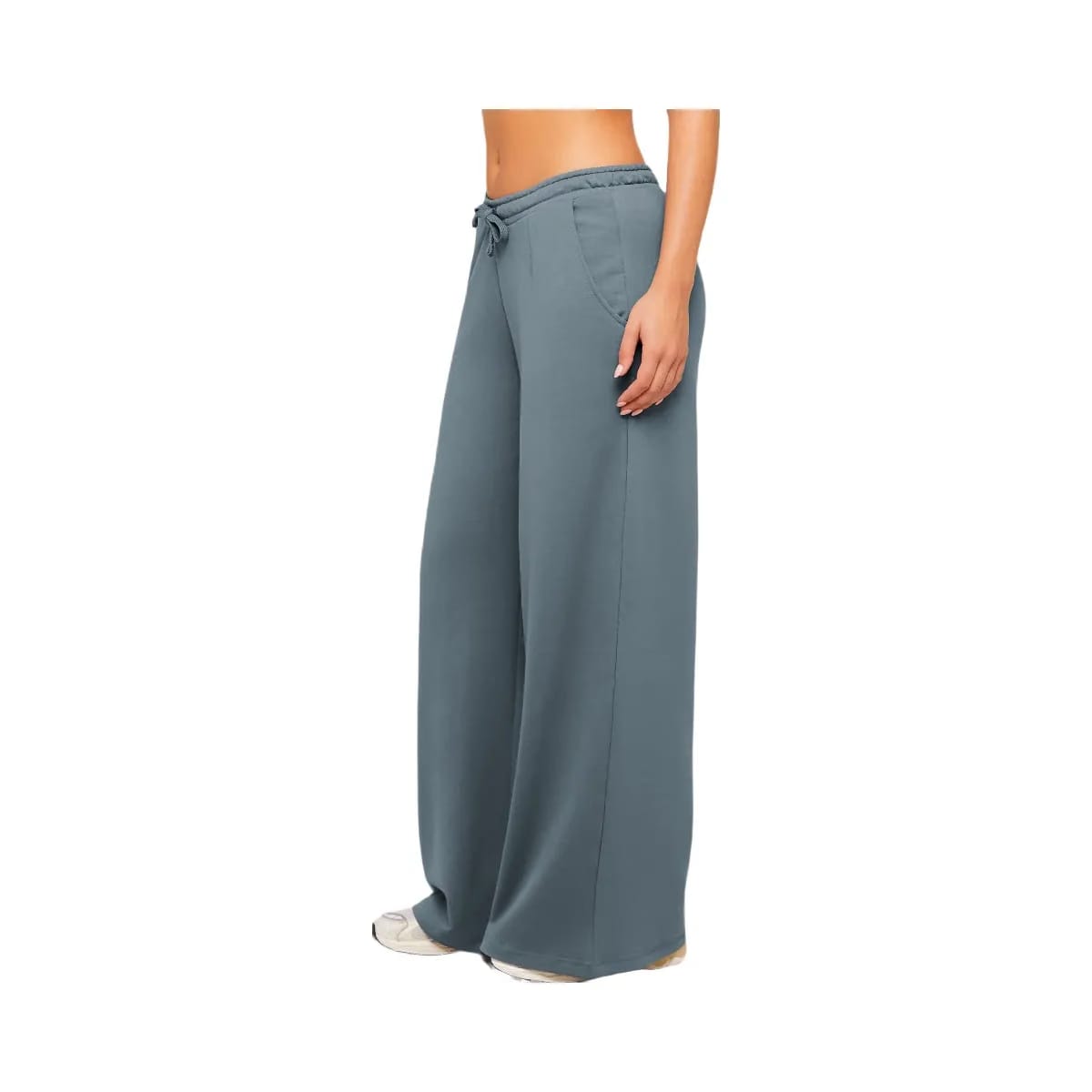 Gymshark Lightweight Wide Leg Pants Regular "Iron Blue"