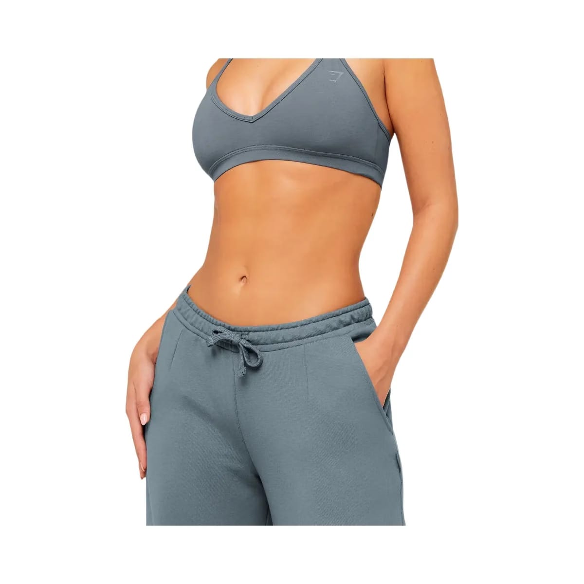 Gymshark Lightweight Wide Leg Pants Regular "Iron Blue"