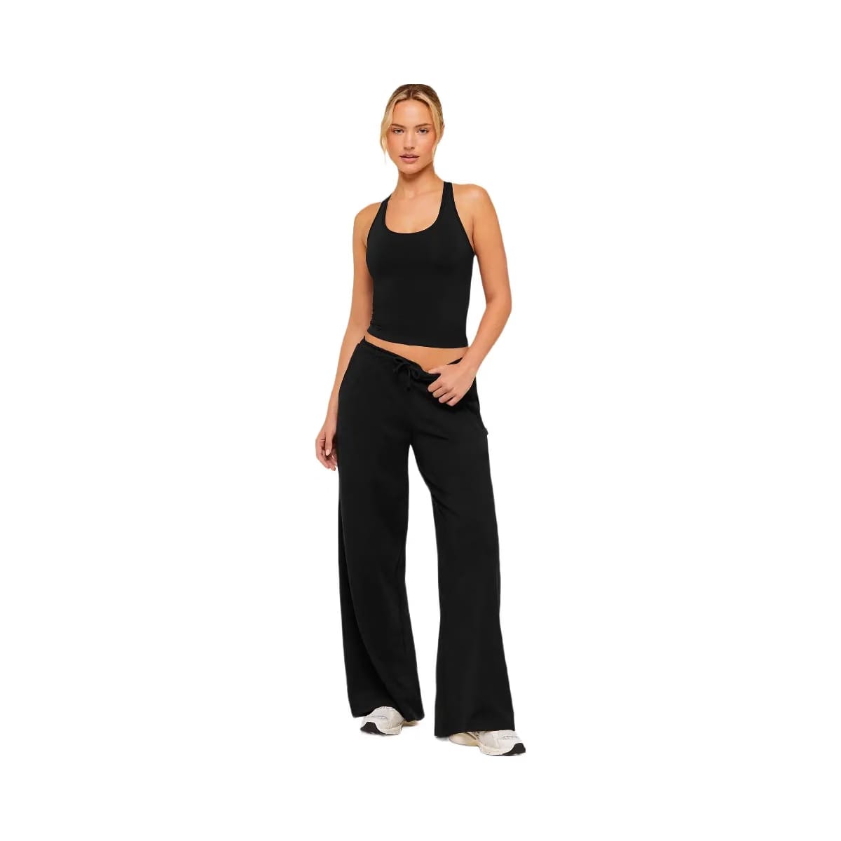 Gymshark Lightweight Wide Leg Pants Regular "Black"