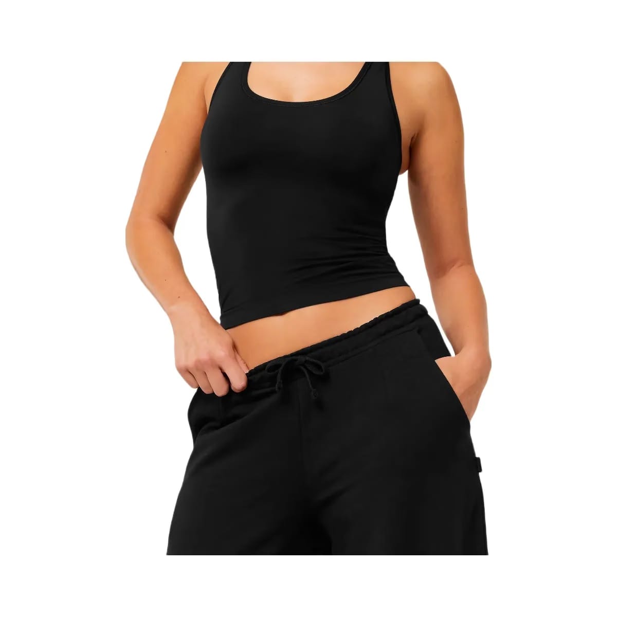 Gymshark Lightweight Wide Leg Pants Regular "Black"