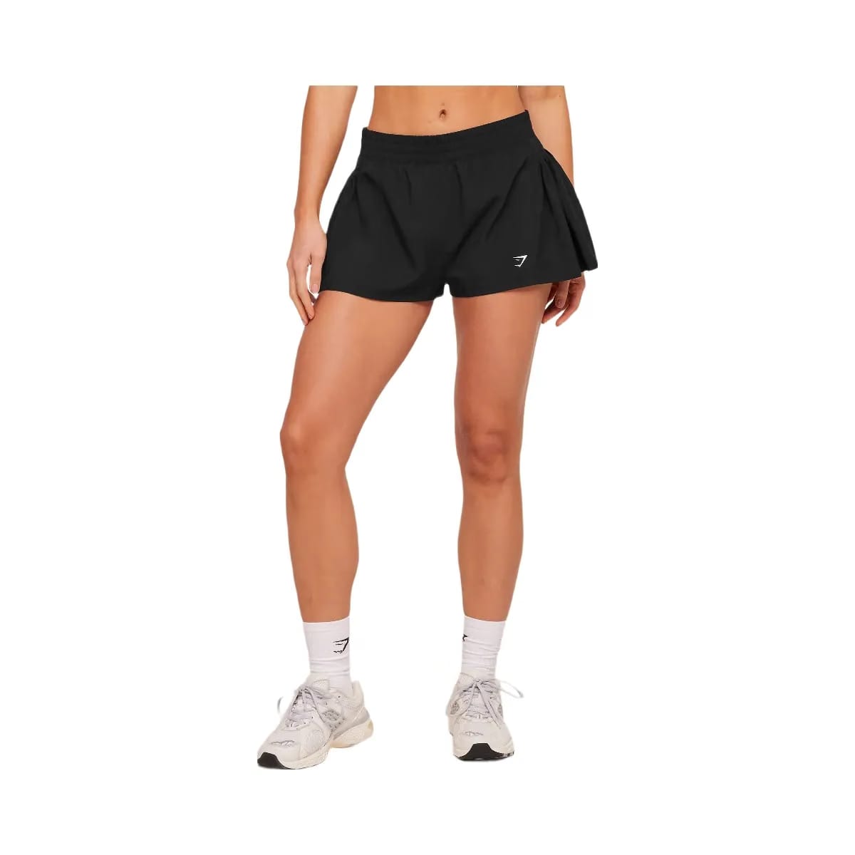 Gymshark Flutter Woven Shorts "GS Black"