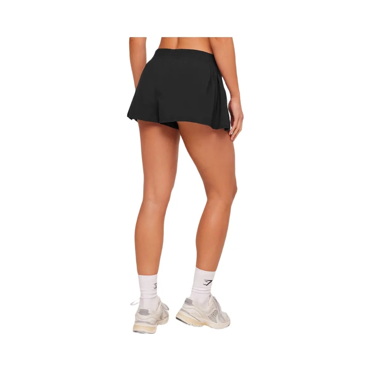 Gymshark Flutter Woven Shorts "GS Black"