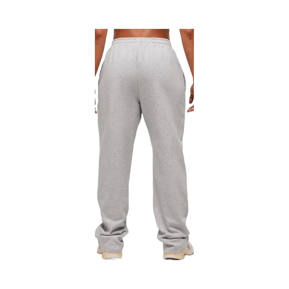 Gymshark Training Fleece Straight Leg Short Pants "Light Grey Core Marl"