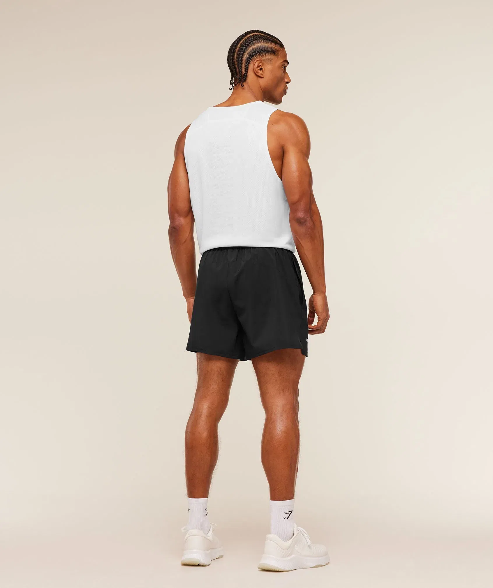 Gymshark Hybrid Engineered Jacquard Tank Dayglow Peach