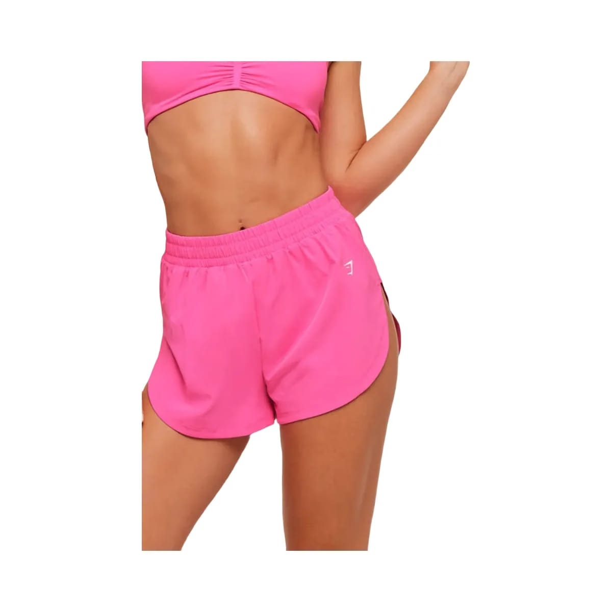Gymshark Interval High Leg Shorts "Electric Pink"