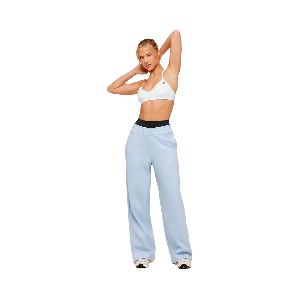 Gymshark Script Embroidery Joggers "Chilled Blue"