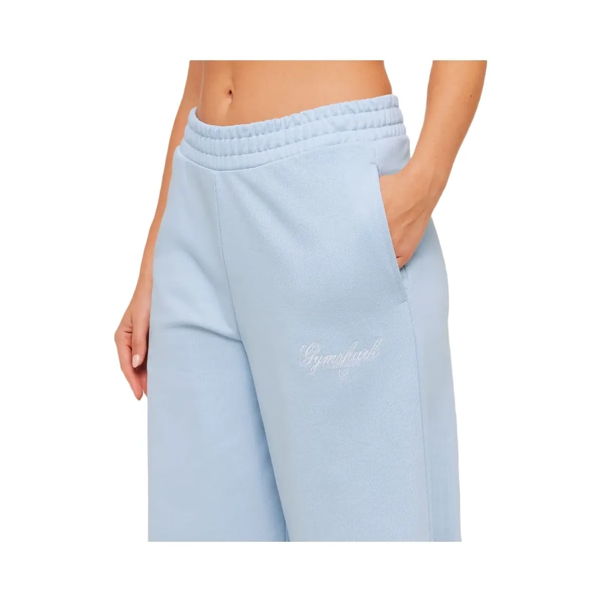 Gymshark Script Embroidery Joggers "Chilled Blue"