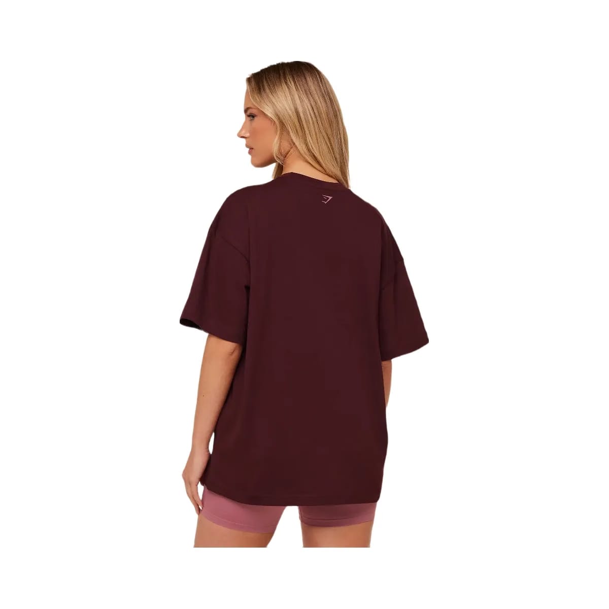 Gymshark Collegiate Graphic T-Shirt "GS Rich Maroon"