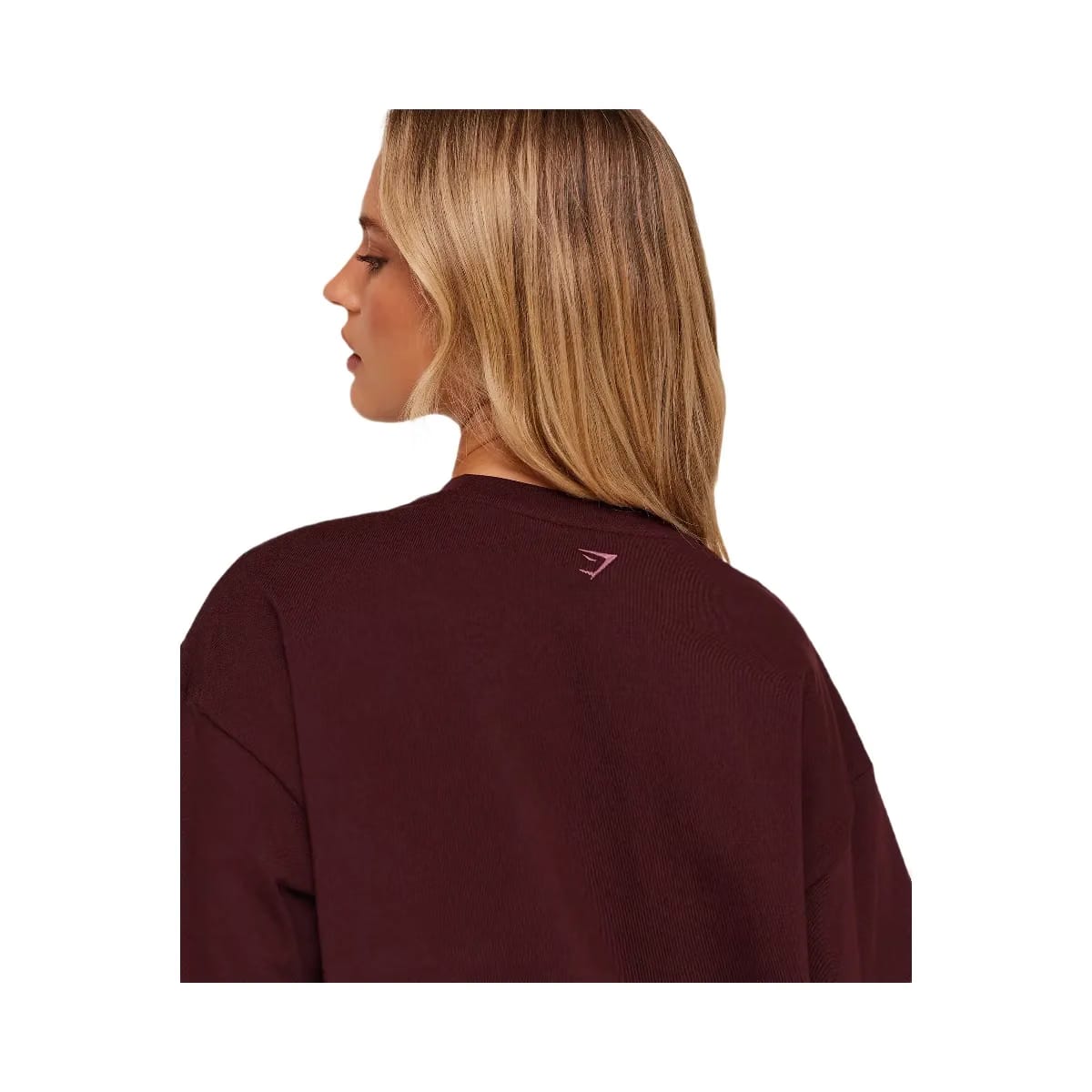 Gymshark Collegiate Graphic T-Shirt "GS Rich Maroon"