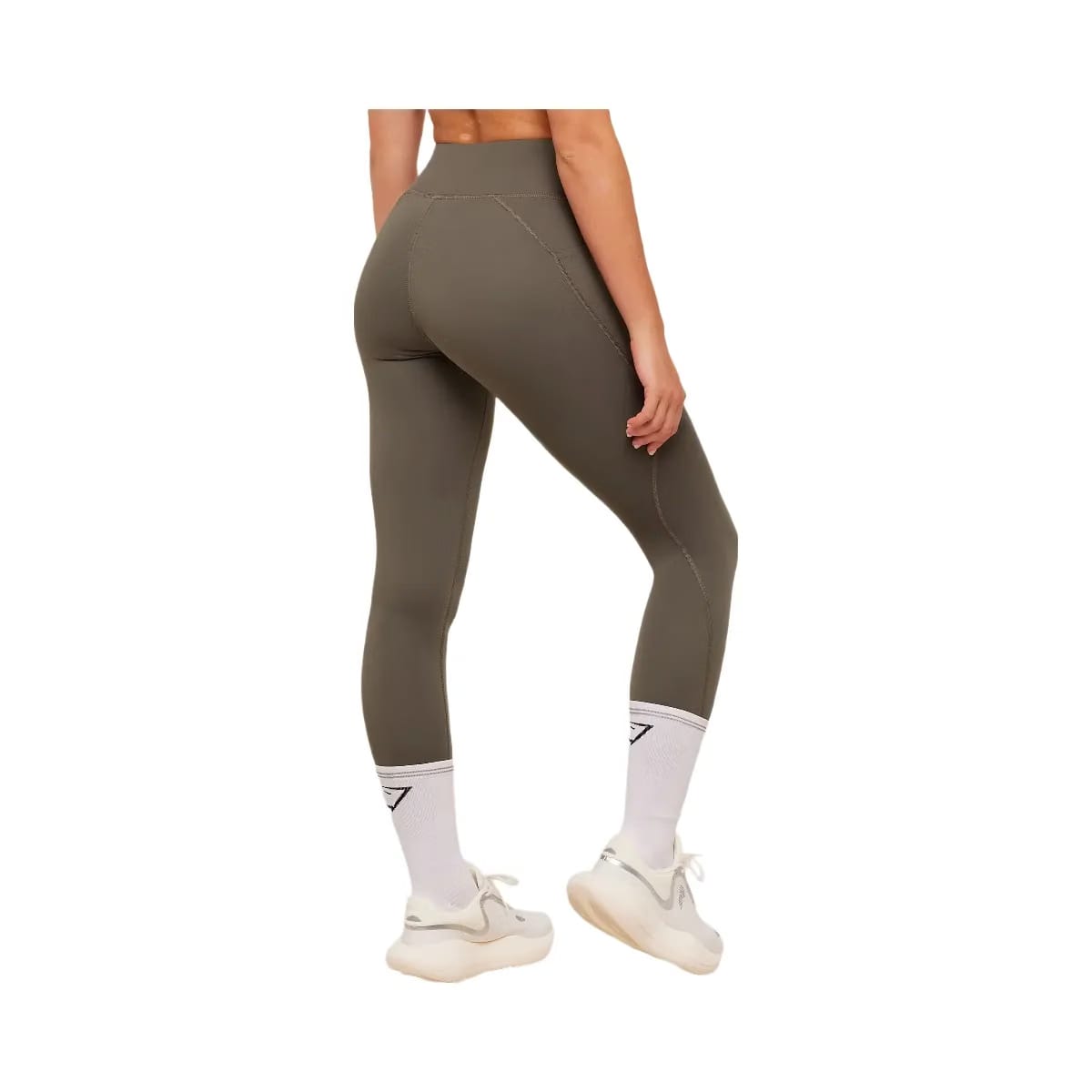 Gymshark Running Pocket Leggings "Camo Brown"