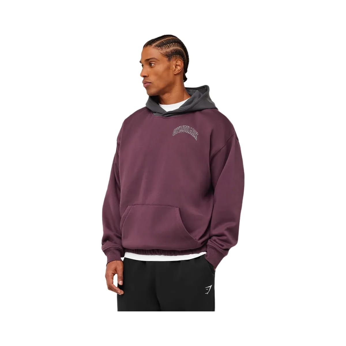 Gymshark Collegiate Tech Hoodie "GS Impact Burgundy"